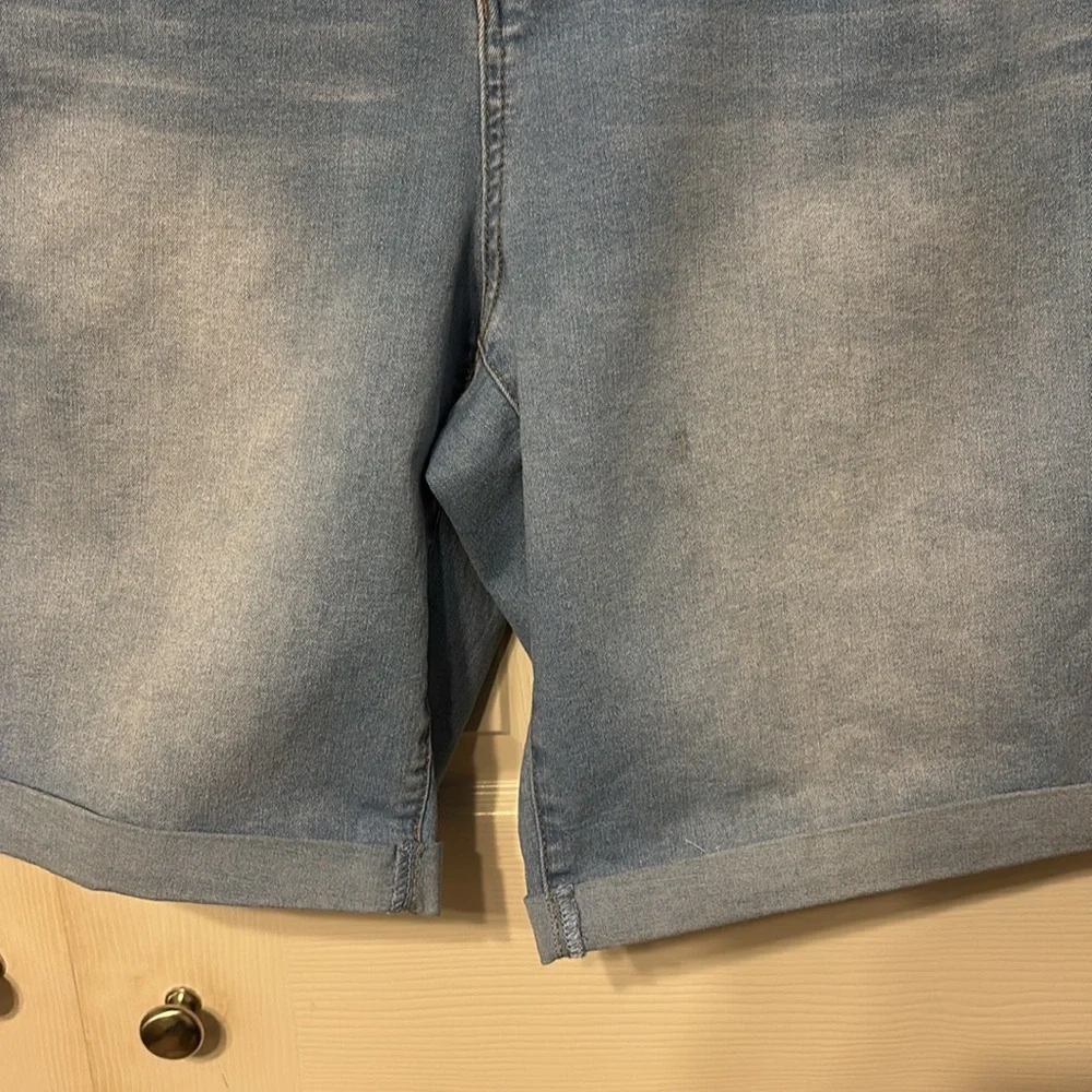 Bleu Plus Denim Shorts